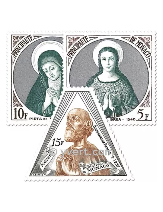 n° 437/439 - Timbre Monaco Poste