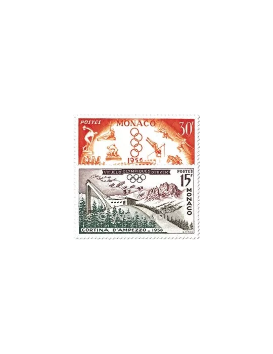 n° 442/443 - Timbre Monaco Poste