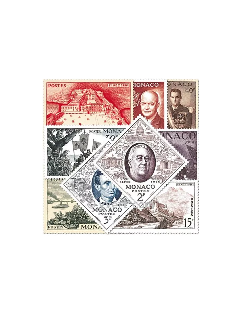 n° 444/452 - Timbre Monaco Poste