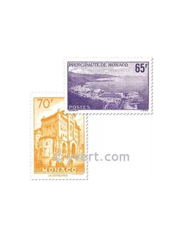 n° 487/488 - Timbre Monaco Poste