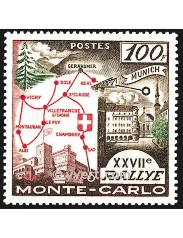 n° 491 - Timbre Monaco Poste 2