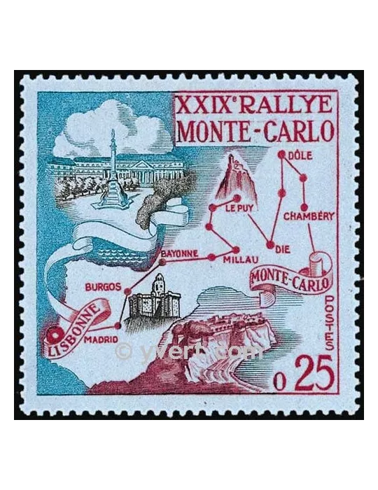 n° 524 - Timbre Monaco Poste