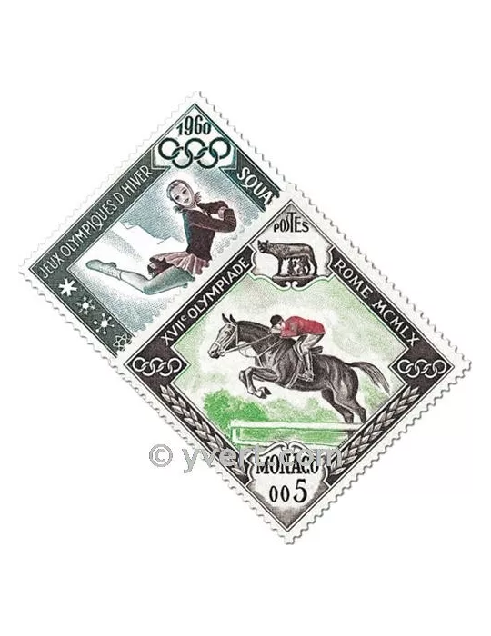 n° 532/537 - Timbre Monaco Poste