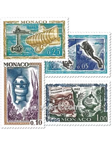 n° 591/597 - Timbre Monaco Poste 2
