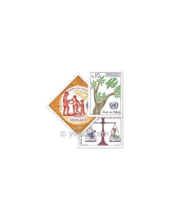 n° 599/606 - Timbre Monaco Poste