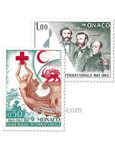 n° 607/608 - Timbre Monaco Poste 2