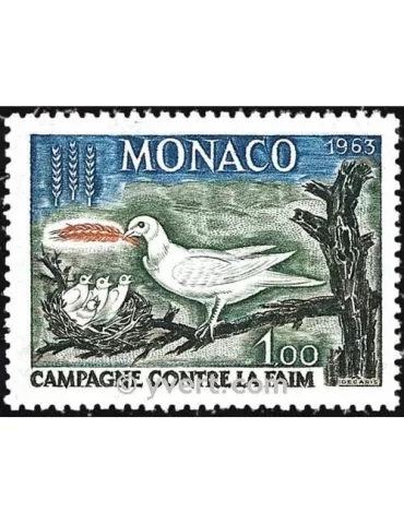 n° 611 - Timbre Monaco Poste 2