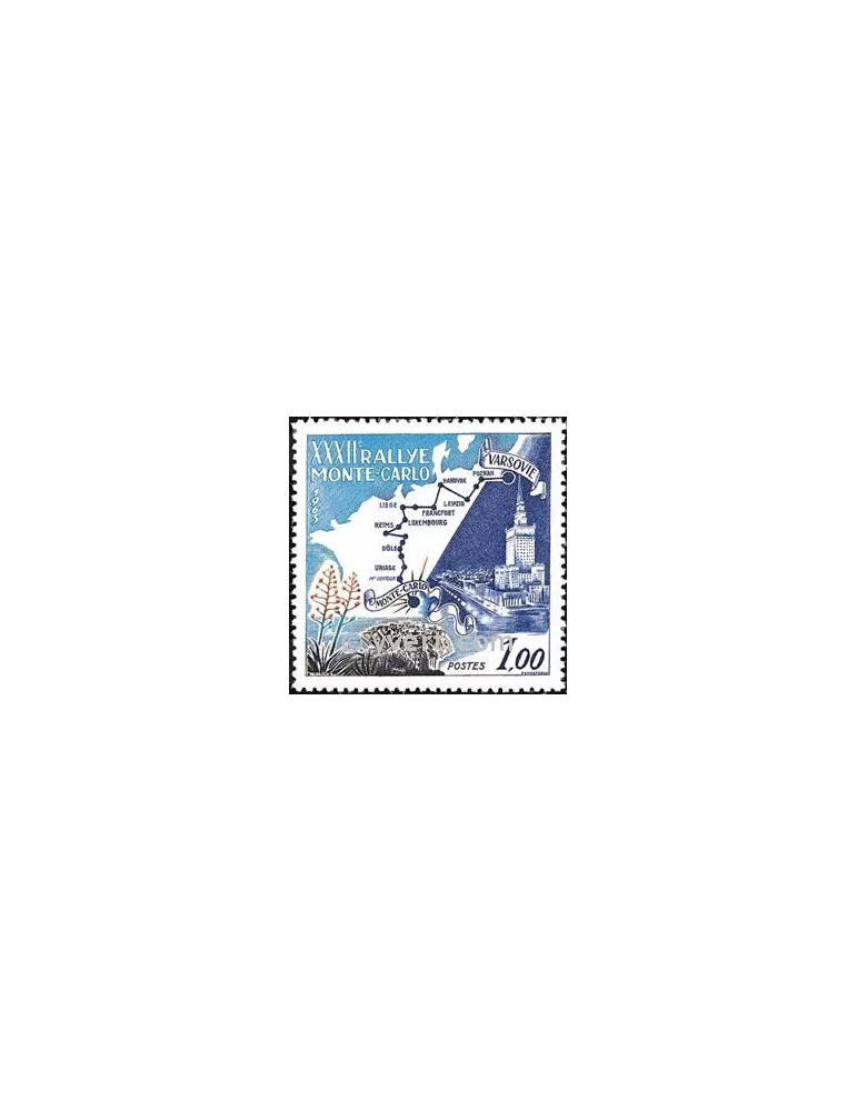 n° 614 - Timbre Monaco Poste