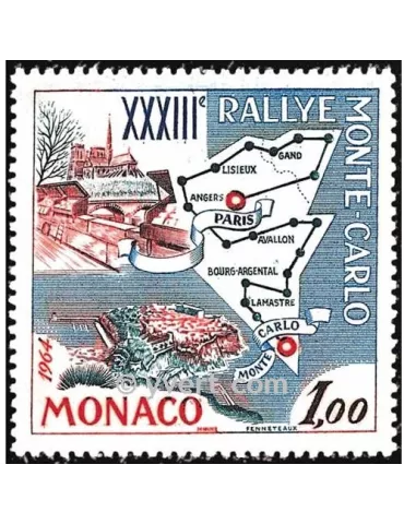 n° 616 - Timbre Monaco Poste 2