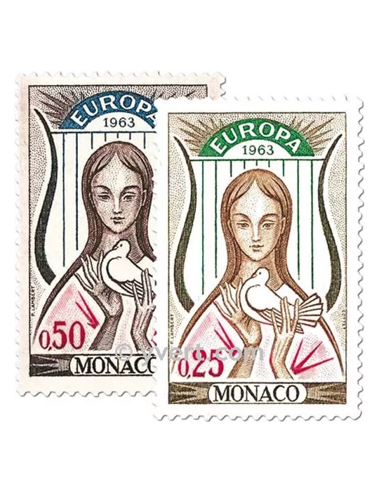 n° 618/619 - Timbre Monaco Poste