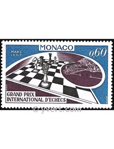 n° 724 - Timbre Monaco Poste 2