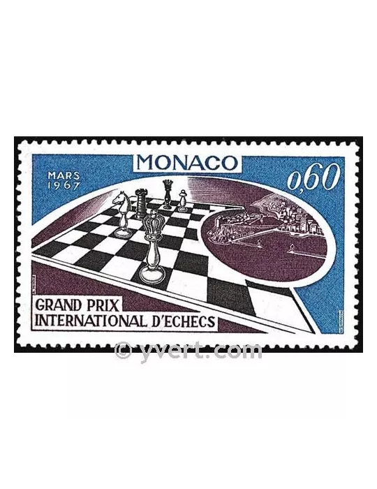 n° 724 - Timbre Monaco Poste