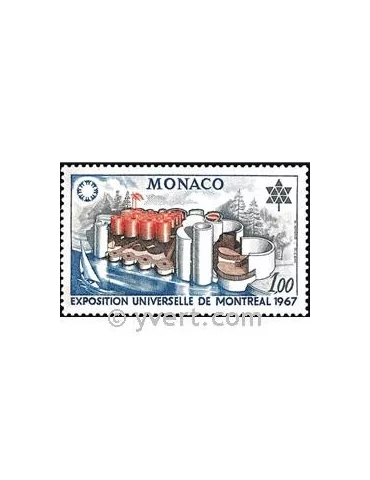 n° 727 - Timbre Monaco Poste