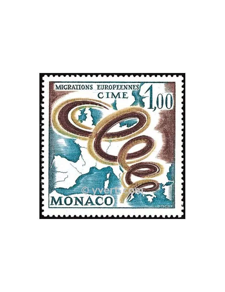 n° 728 - Timbre Monaco Poste