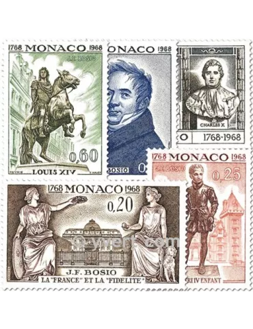 n° 764/768 - Timbre Monaco Poste 2