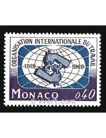 n° 806 - Timbre Monaco Poste 2