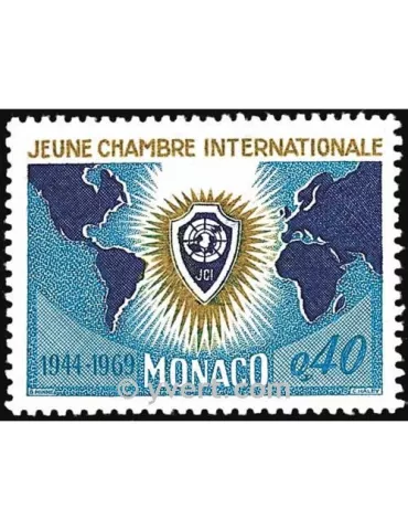 n° 808 - Timbre Monaco Poste 2