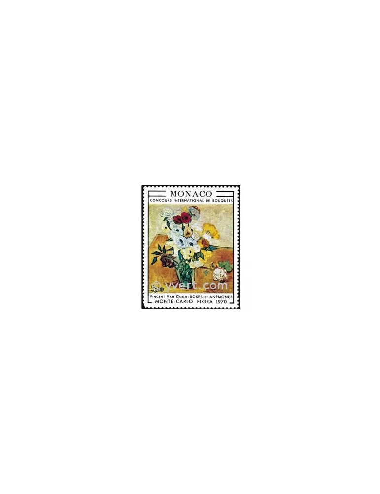n° 817 - Timbre Monaco Poste