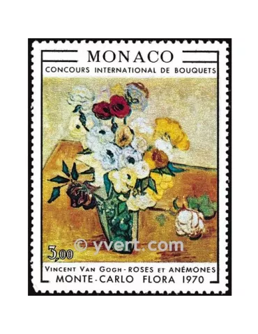 n° 817 - Timbre Monaco Poste 2