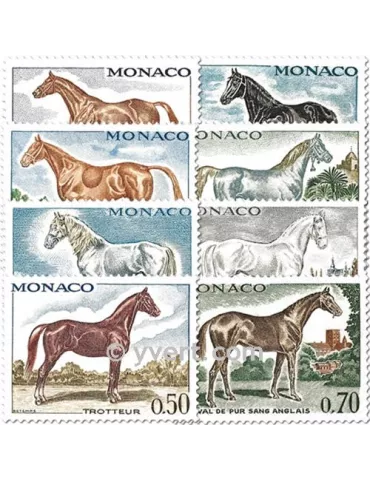 n° 831/838 - Timbre Monaco Poste 2