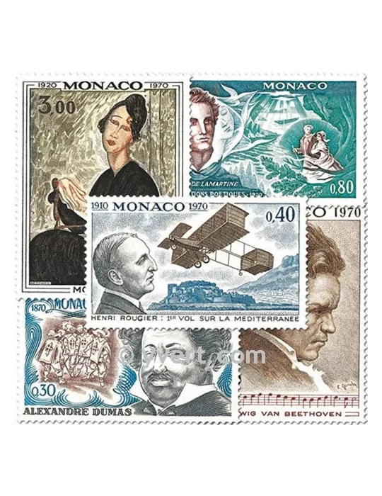 n° 839/843 - Timbre Monaco Poste