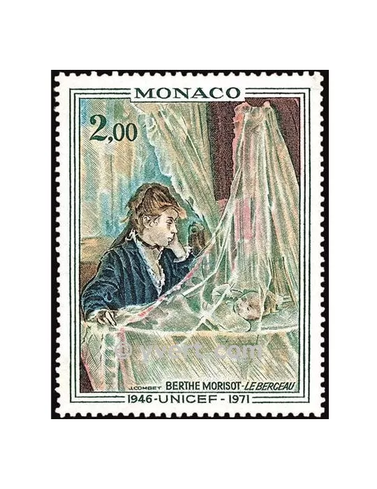 n° 877 - Timbre Monaco Poste