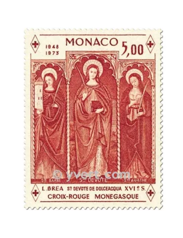 n° 933 (BF 7) - Timbre Monaco Poste 2