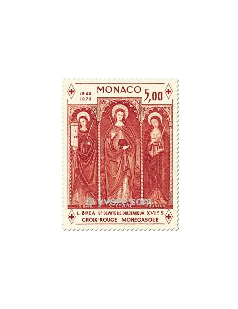 n° 933 (BF 7) - Timbre Monaco Poste