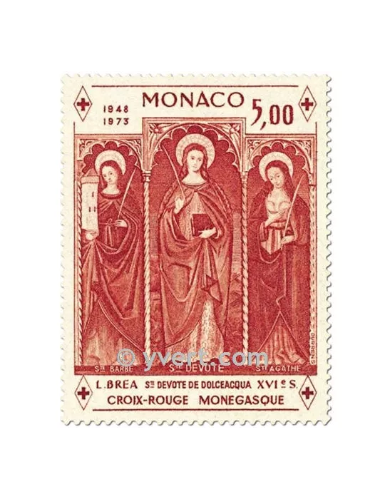 n° 933 (BF 7) - Timbre Monaco Poste