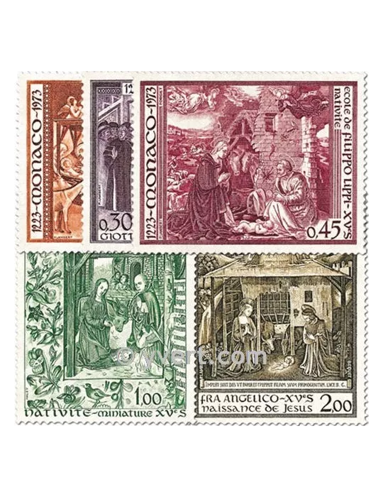 n° 934/938 - Timbre Monaco Poste