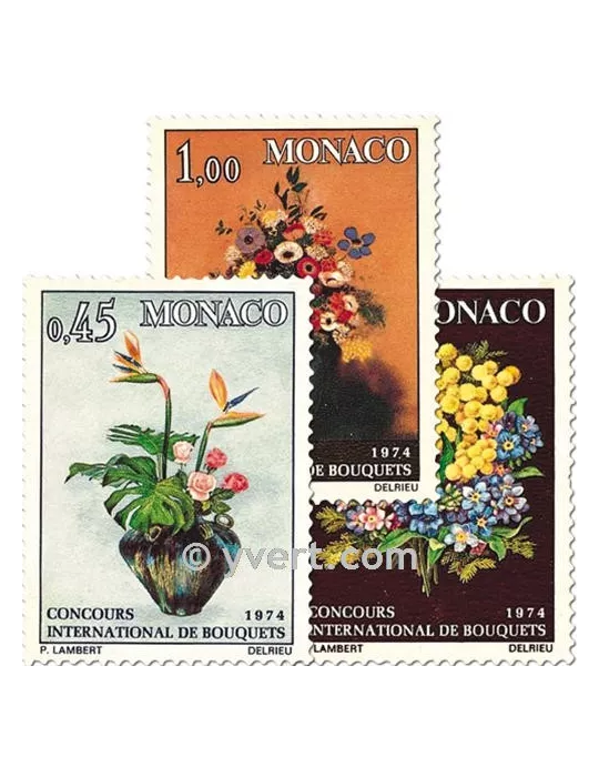 n° 948/950 - Timbre Monaco Poste