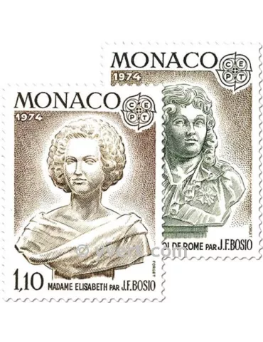 n° 957/958 - Timbre Monaco Poste 2