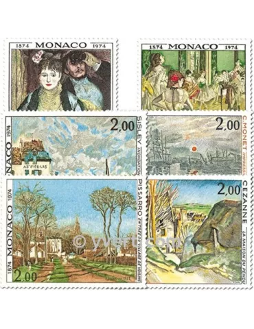n° 967/972 - Timbre Monaco Poste 2