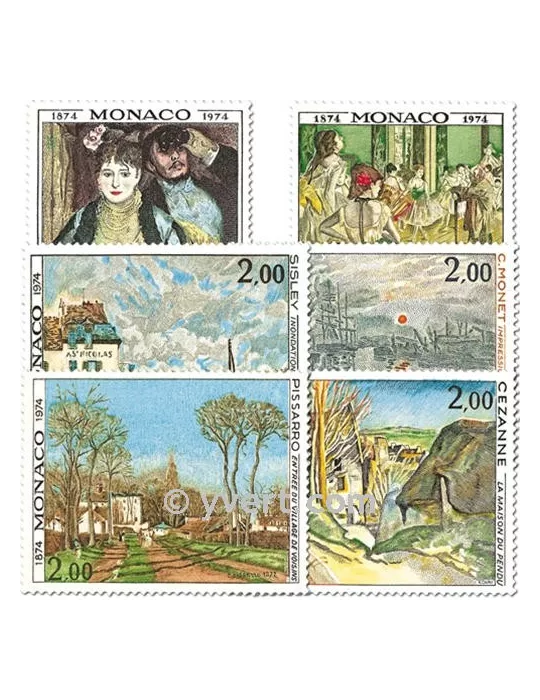 n° 967/972 - Timbre Monaco Poste