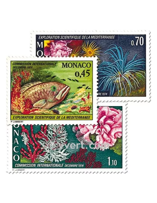 n° 981/983 - Timbre Monaco Poste