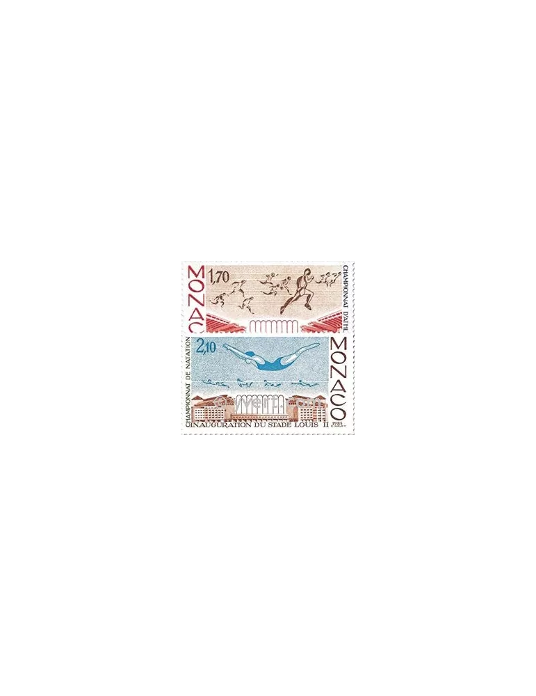 n° 1475/1476 - Timbre Monaco Poste