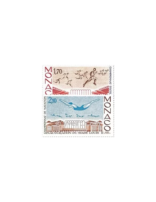 n° 1475/1476 - Timbre Monaco Poste