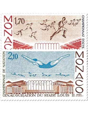 n° 1475/1476 - Timbre Monaco Poste 2