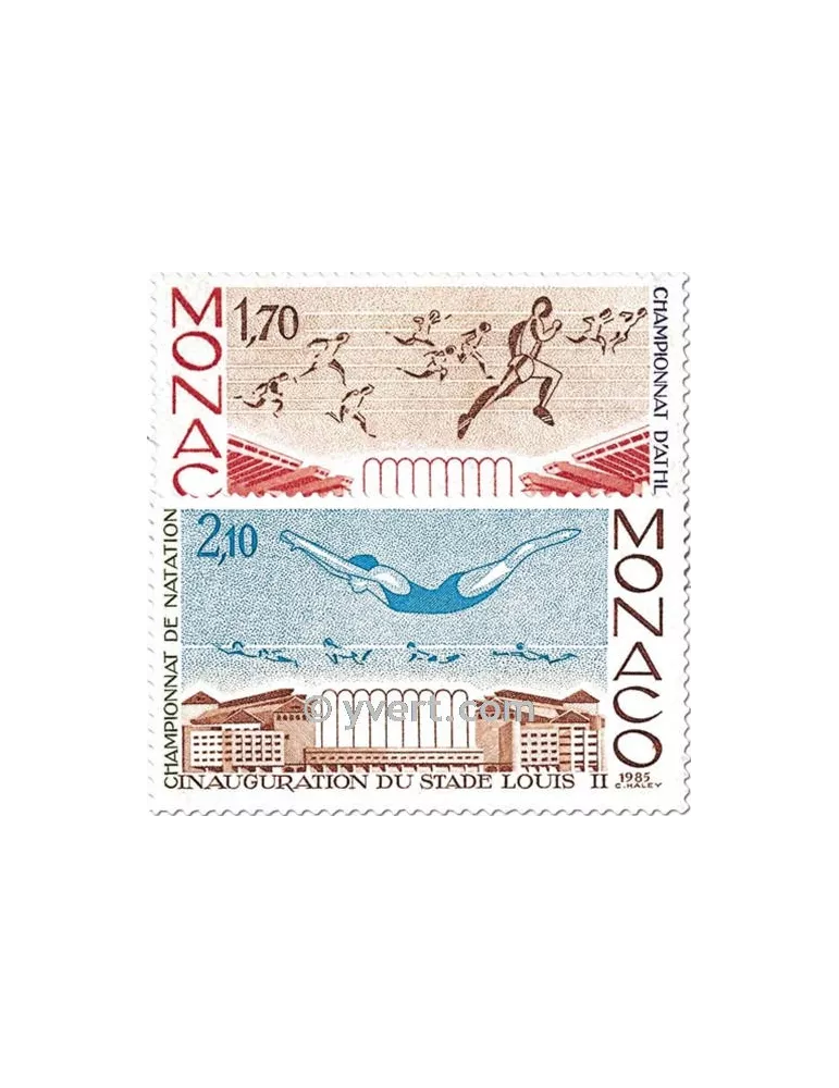 n° 1475/1476 - Timbre Monaco Poste