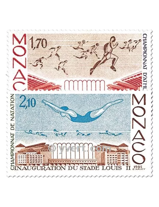 n° 1475/1476 - Timbre Monaco Poste