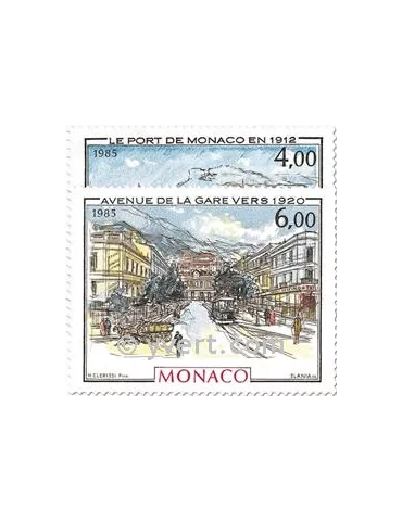 n° 1492/1493 - Timbre Monaco Poste