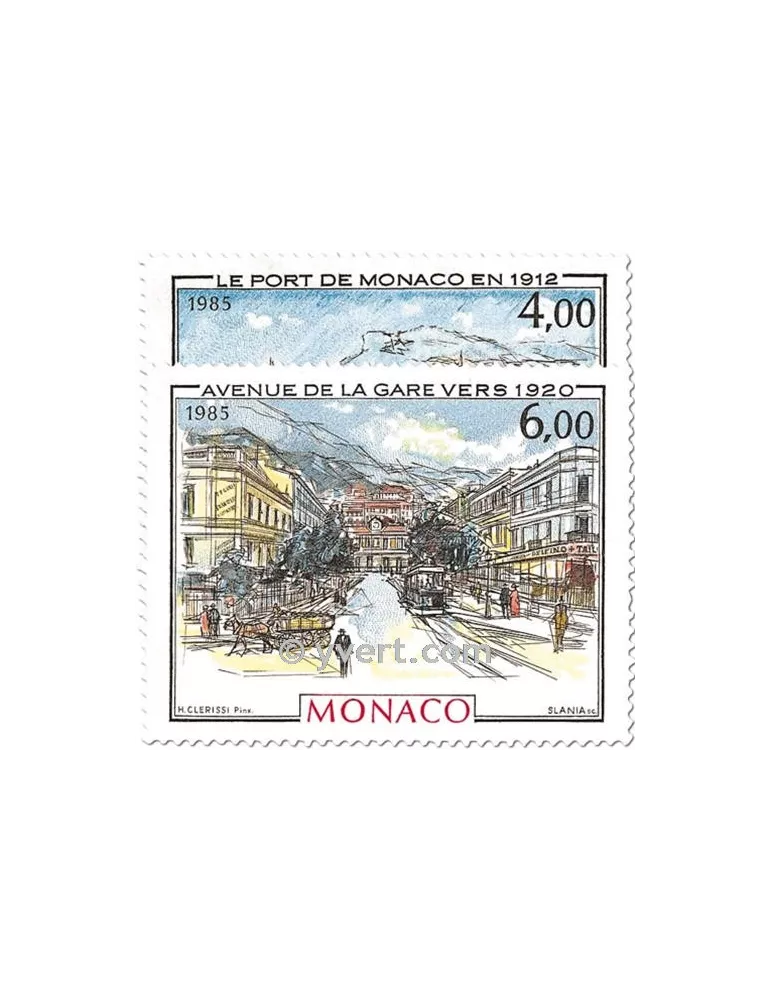 n° 1492/1493 - Timbre Monaco Poste