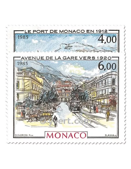n° 1492/1493 - Timbre Monaco Poste