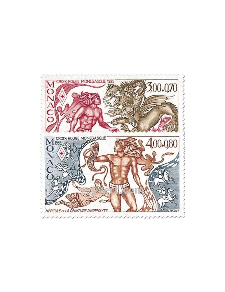 n° 1494/1495 - Timbre Monaco Poste