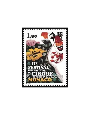 n° 1496 - Timbre Monaco Poste