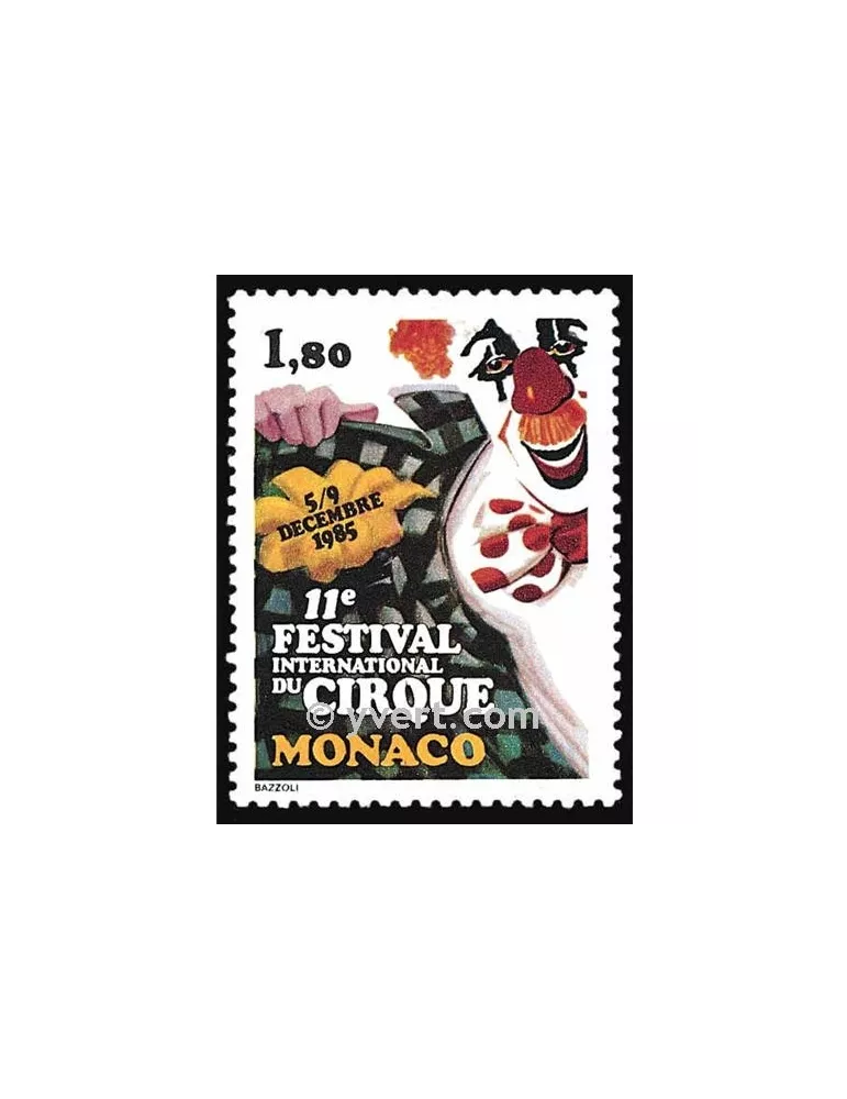 n° 1496 - Timbre Monaco Poste