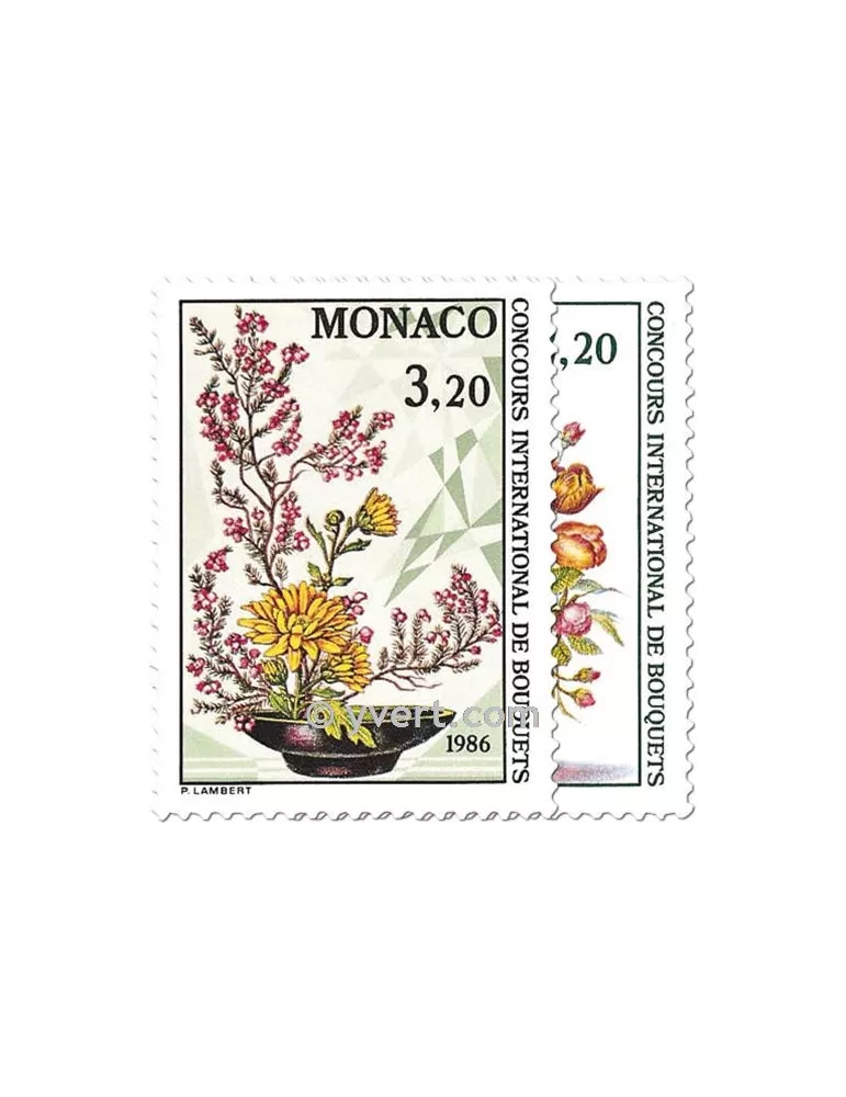 n° 1497/1498 - Timbre Monaco Poste
