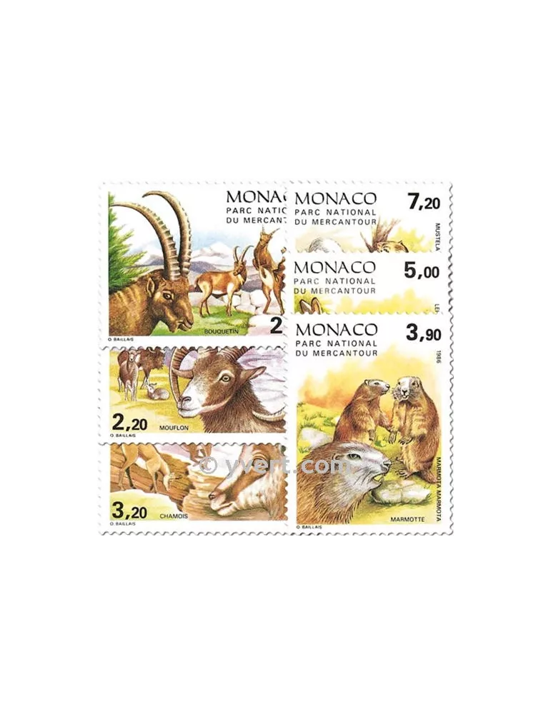 n° 1522/1527 - Timbre Monaco Poste