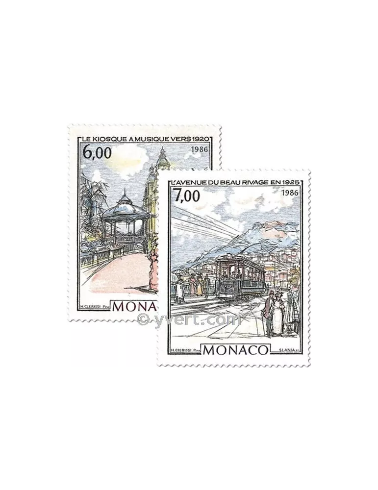 n° 1543/1544 - Timbre Monaco Poste