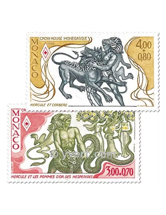 n° 1545/1546 - Timbre Monaco Poste